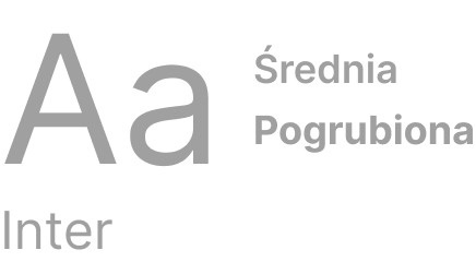 Prezentacja wyglądu czcionki Inter